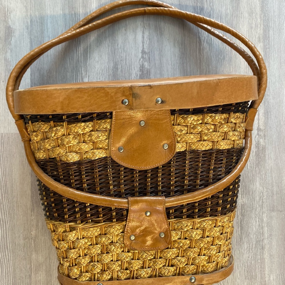 Wicker handbag - Picture 4 of 9